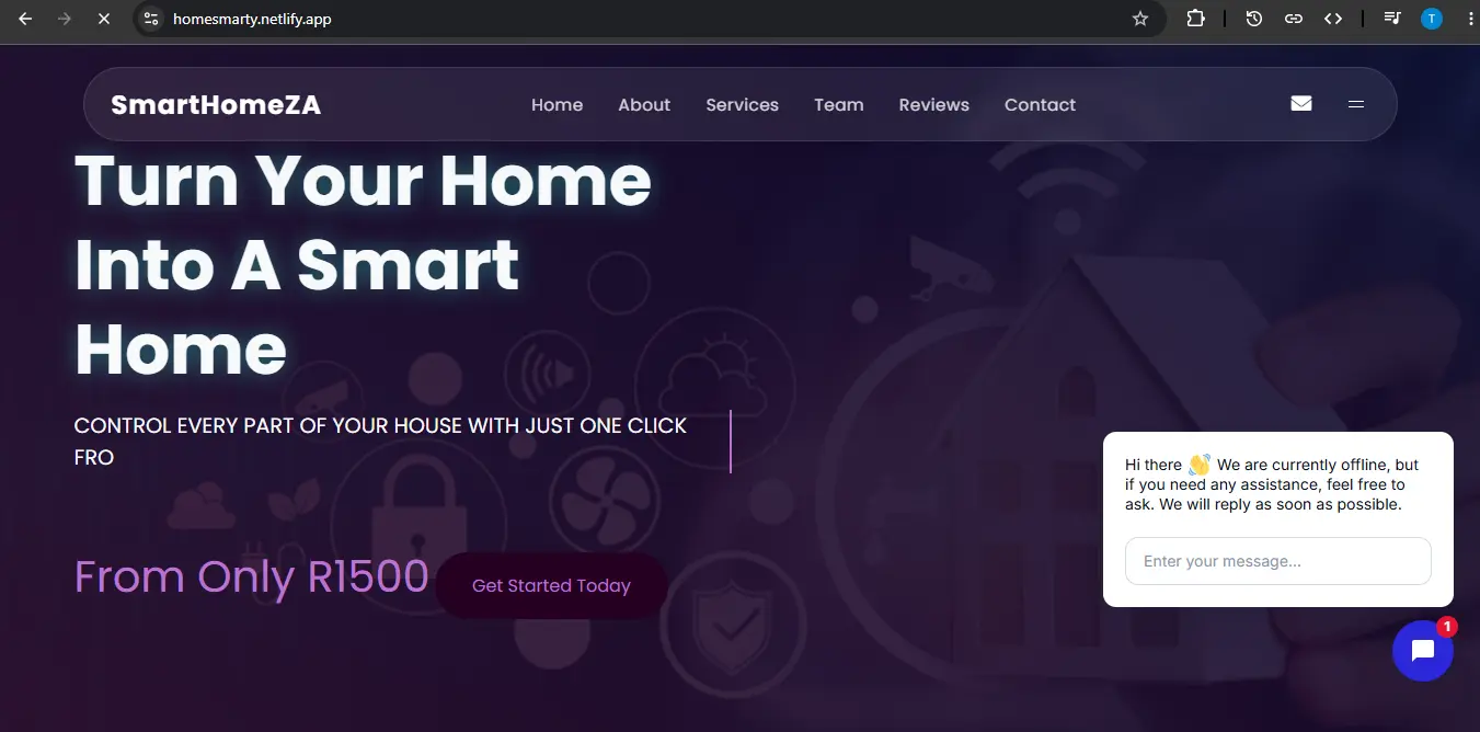 Project screenshot